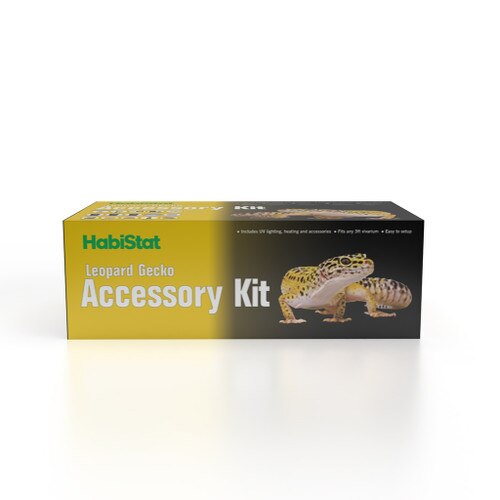 HabiStat Leopard Gecko Accessory Kit Monkfield Reptile